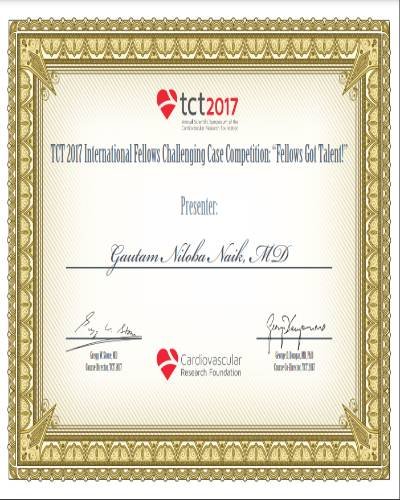 Competition Presenter Certificate