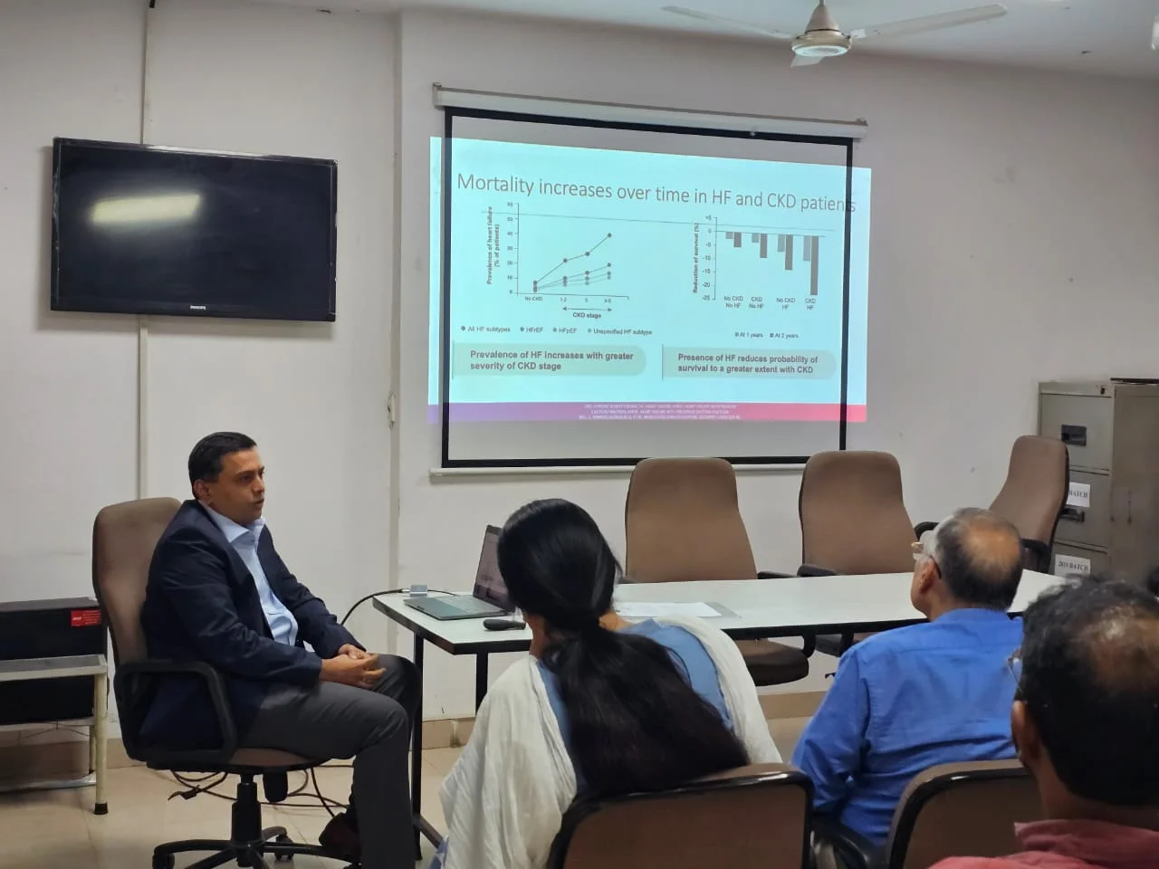 Talk on Heart Failure at Hamdard Institute of Medical Sciences